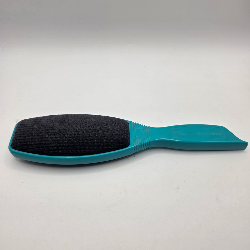 Htf Vintage Rubbermaid Teal Lint Brush Double Sided with Handle Retro